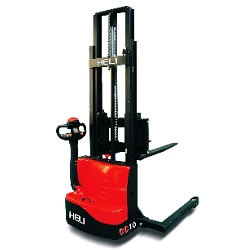 Stivuitor stacker electric tip straddle 1t